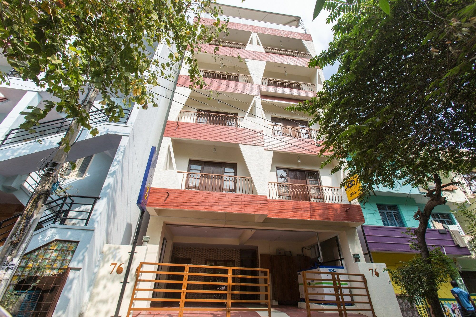 Fabhotel Millenium Stay Indiranagar Bangalore Luaran gambar